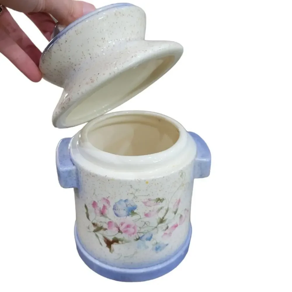VTG Atlantic Mold‎ 74' Farmhouse MCM Milk Jug Kitchen Canister Cookie Jar Rare
